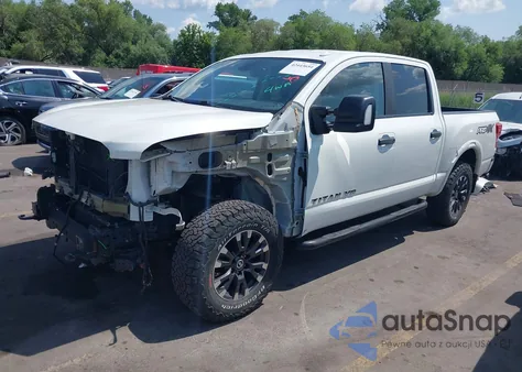 2018 Nissan Titan Pro-4X from USA, damaged, VIN 1N6AA1E54JN551139